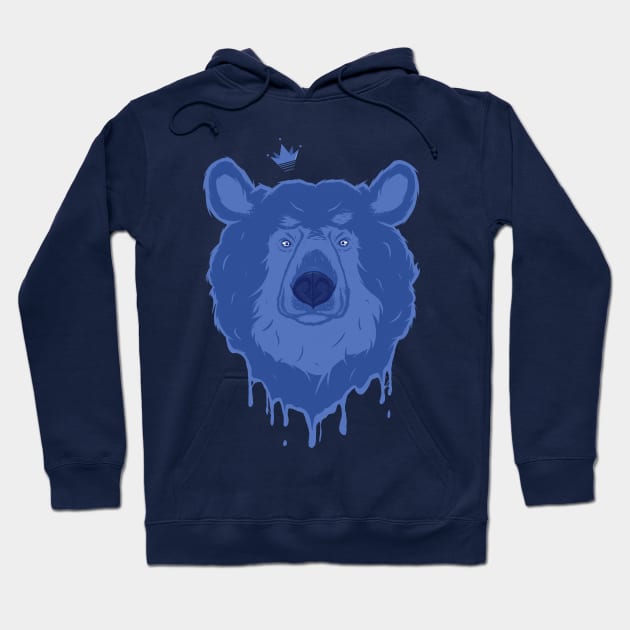 Bear King Hoodie by ArtDiggs